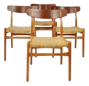 Model CH23 Dining Chairs by Hans J. Wegner for Carl Hansen & Son, 1950s, Set of 4