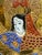 Japanese Satsuma Style Moriage Porcelain Lidded Ginger Jar For Sale - Image 9 of 12