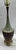 Mid-Century Modern Vintage Mid-Century Modern All-Ceramic Table Lamp With Incised Texture For Sale - Image 3 of 9