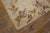 1930s Tan Beige Floral Folk Art Antique American Hooked Handknotted Wool Runner For Sale - Image 10 of 13