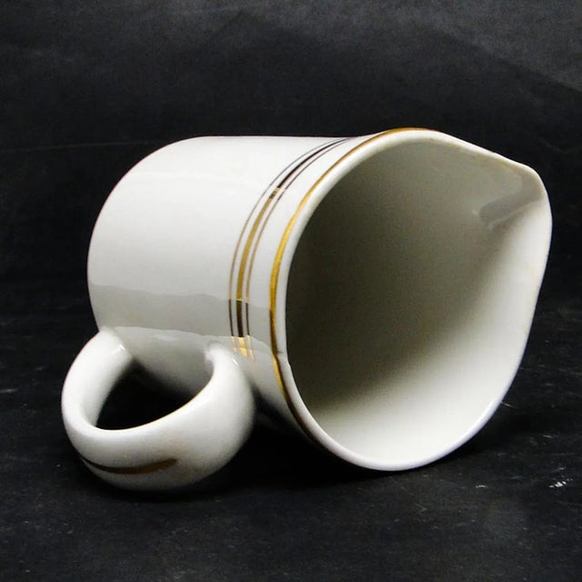 Art Deco Milk Jug from Ćmielów Pottery, Poland, 1970s, in Very Good conditions. Designed 1970 to 1979 This piece has an...