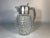 Art Deco Crystal Glass & Silver Jug For Sale - Image 6 of 10