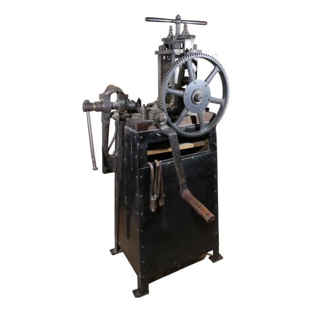 Jewelers Rolling Mill, 1890s For Sale