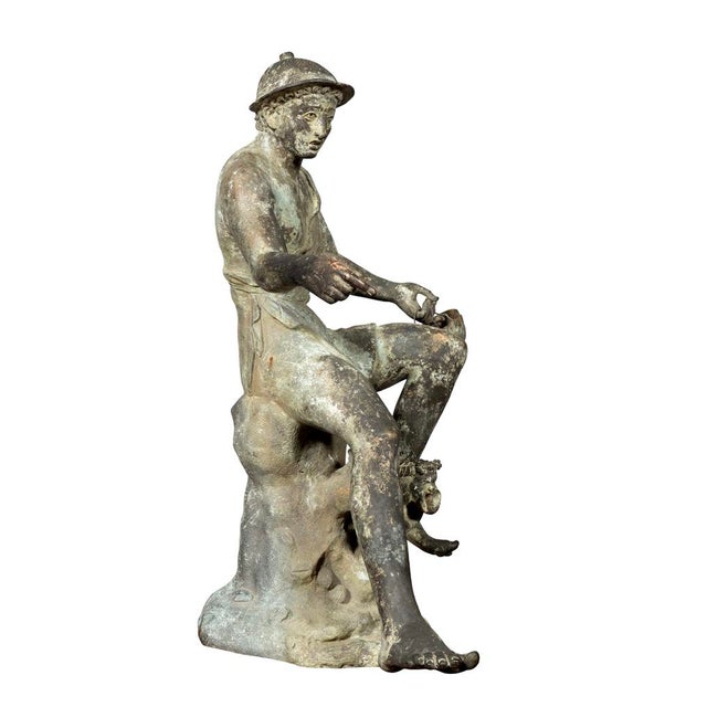 Italian Grand Tour Bronze of the "Neopolitian Fisherman" For Sale - Image 4 of 10