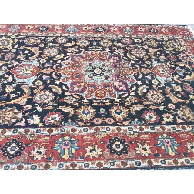 Large Antique Tabriz Rug For Sale - Image 10 of 13