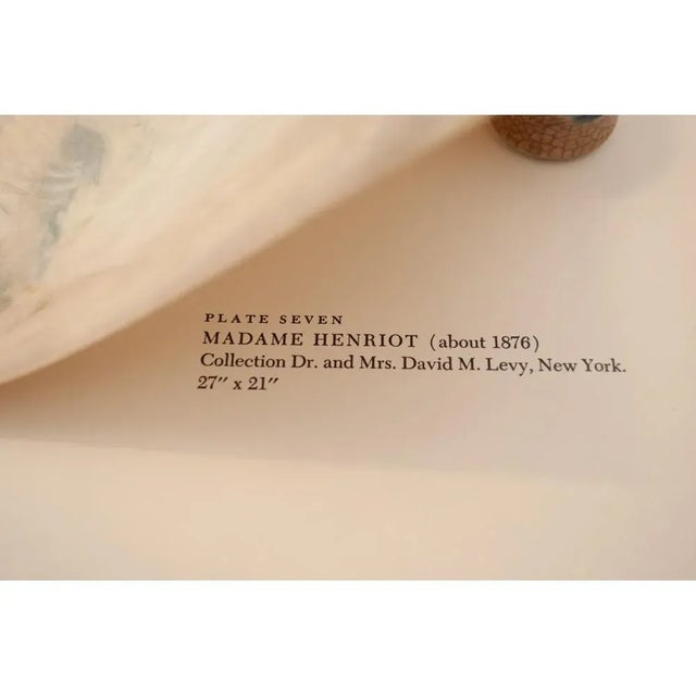 Pierre-Auguste Renoir 1950s After Auguste Renoir "Madame Henriot" First Edition Photogravure For Sale - Image 4 of 7