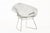 Mid Century Modern Silver Diamond Wire Lounge Chairs by Harry Bertoia for Knoll For Sale - Image 12 of 13