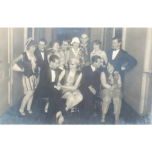 Arno Katz, German Jewish Weimar Era Silver Gelatin Photograph Pre War Judaica Costume Party For Sale