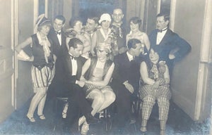 Arno Katz, German Jewish Weimar Era Silver Gelatin Photograph Pre War Judaica Costume Party