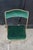 Green Mid 20th Century A. Fritz + Co Mid Century Gold Frame & Green Velvet Metal Folding Chairs Modern For Sale - Image 8 of 16