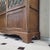 Wood English Art Nouveau Display Cabinet in Stained and Gilded Pine, 1930 For Sale - Image 7 of 18