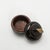 Set of 2 Round Boxes in Black Shell by Kifu Paris For Sale - Image 9 of 10
