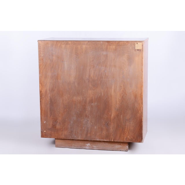 Art Deco Maple Wardrobe by J. Halabala for Up Zavody, Czech, 1930s For Sale - Image 13 of 16