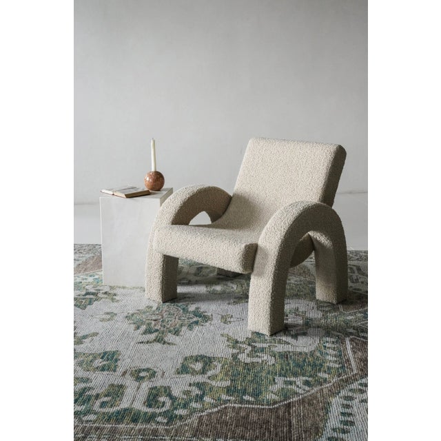 Textile Vintage Hand-Knotted Area Rug For Sale - Image 7 of 10