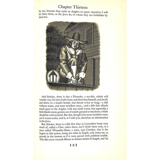 Paper "The Compleat Angler Or, the Contemplative Man's Recreation" 1947 Walton, Izaak For Sale - Image 7 of 12