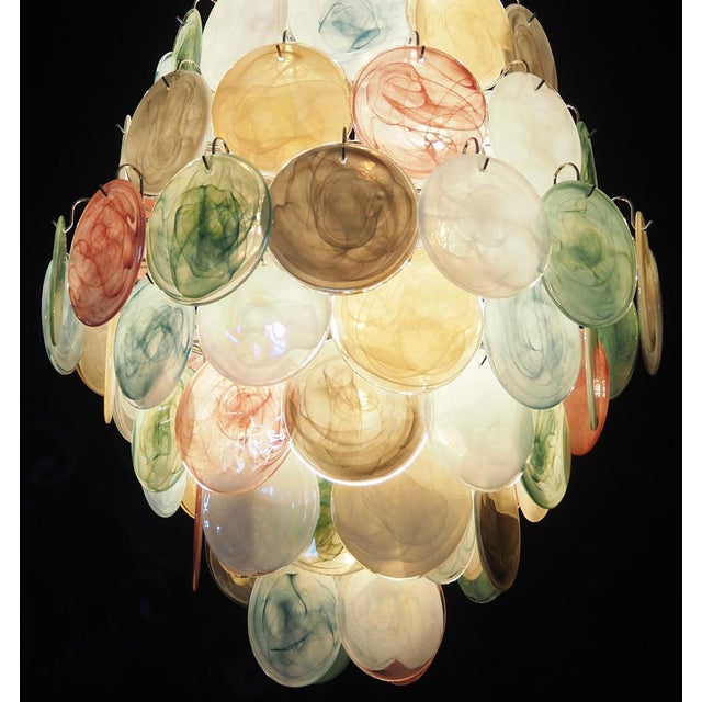 Vintage Italian Murano Chandeliers, 2000s, Set of 2 For Sale - Image 17 of 18