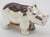 Italian Vintage Italian Handmade Genuine Sterling Silver Enameled Rhino Figurine Ottaviani 925 Animal Miniature Cabinet Curiosity Rare Collector For Sale - Image 3 of 11