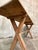 Wonderful antique Swedish pine sawbuck table — a long, lean, honest piece of Scandinavian country furniture with exactly...
