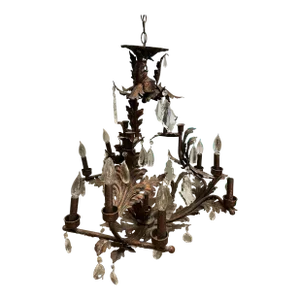 Tole Italian Chandelier