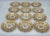 Set of 12 Belle Époque Cut Glass and Gilt Dessert Plates, circa 1890–1910 For Sale - Image 10 of 18