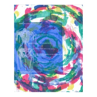 1990s Constructing the Perfect Woman Mixed Media Print For Sale