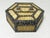 Anglo Indian Antique Hexagonal Anglo Indian Porcupine Quill Box For Sale - Image 4 of 7