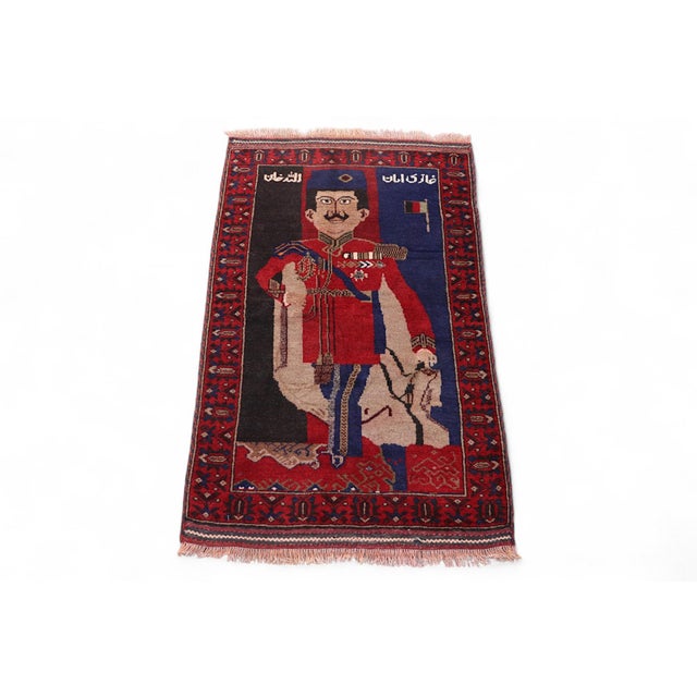 Vintage Hand-Knotted Wall Rug, 1970s For Sale - Image 11 of 18