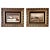 1970s Pair Vintage Framed Winter Landscape Oil Paintings Signed John Peppe For Sale - Image 5 of 16