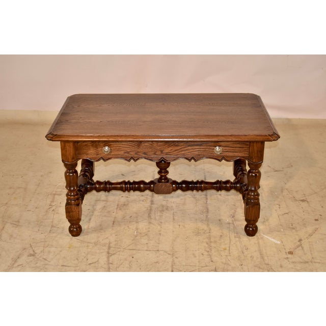 French Oak Coffee Table, Circa 1900 For Sale - Image 4 of 9
