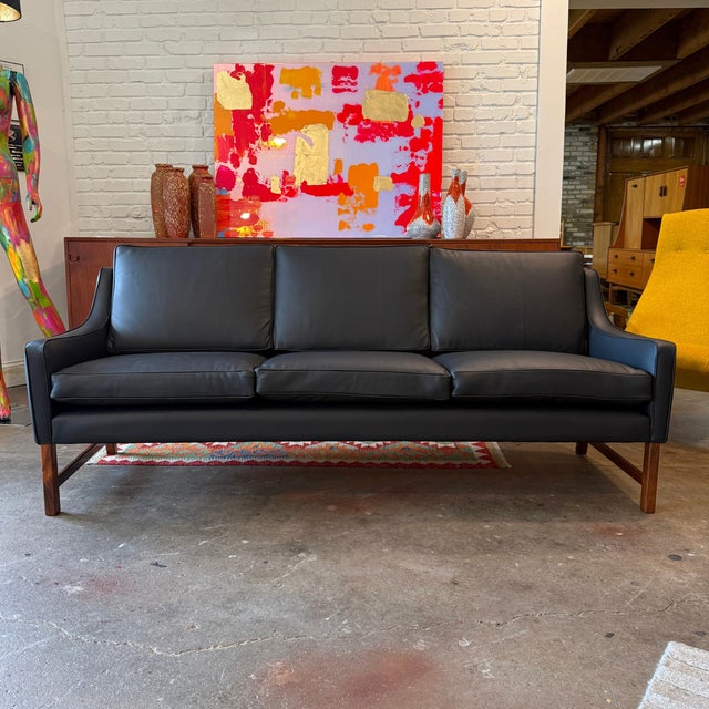 1960s Model 965 Sofa by Fredrik Kayser for Vatne Møbler 1960s, Attributed For Sale - Image 5 of 6