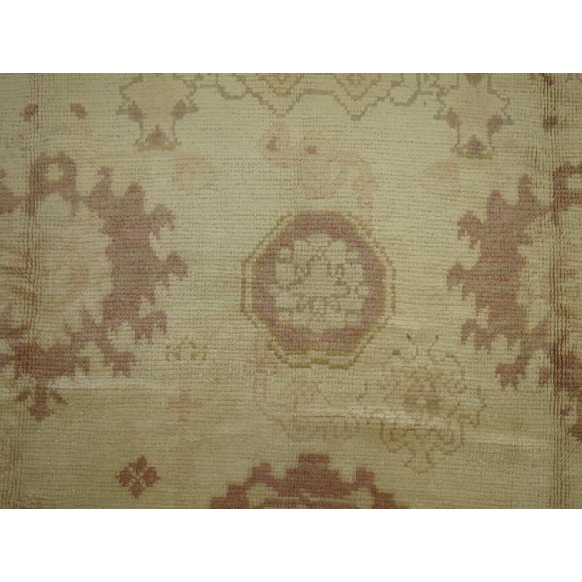 Early 21st Century Turkish Oushak Square Rug For Sale - Image 5 of 6