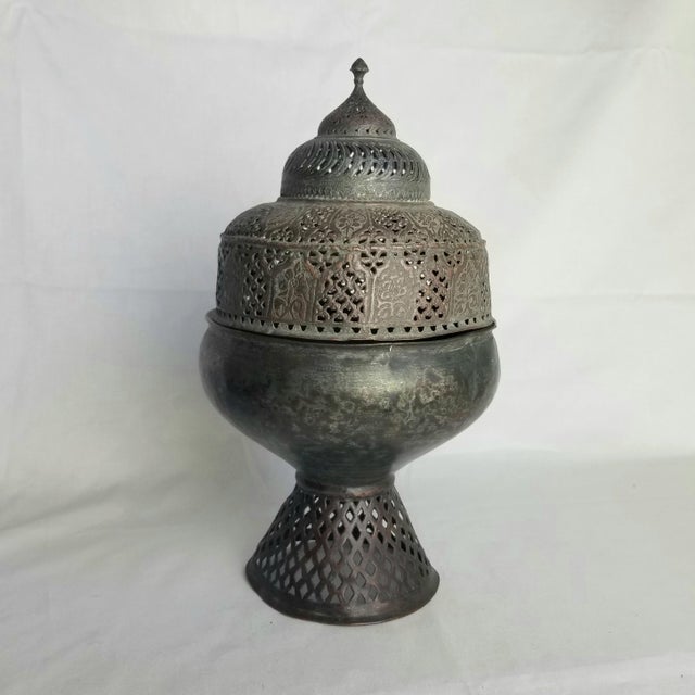 Copper Late 19th Century Copper Bowl with Lid For Sale - Image 8 of 8