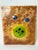 Blue German Handmade Fused Glass Wall Art with Radiant Earth and Planets, 1990s For Sale - Image 8 of 14