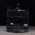Black Zitan Wood Bird Cage Inlaid With Mother-of-Pearl For Sale In Los Angeles - Image 6 of 9