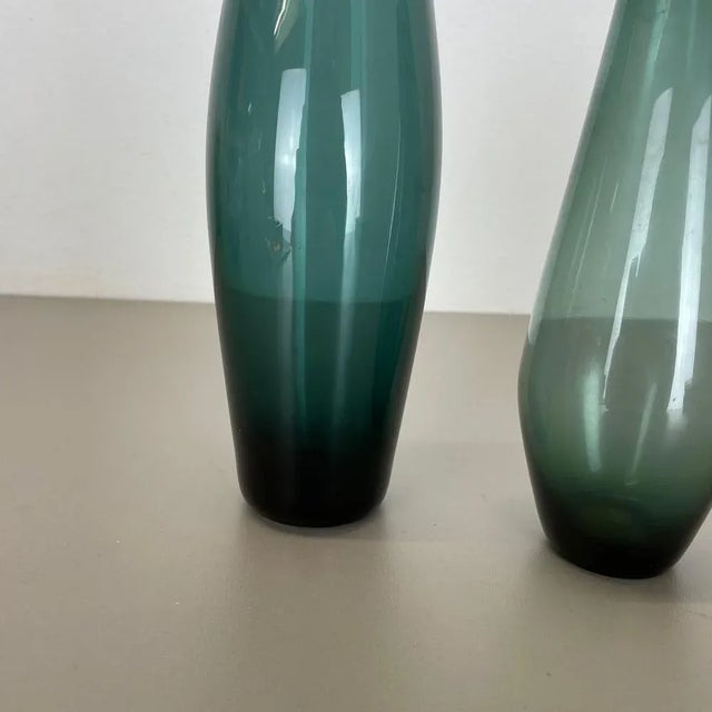 Turmalin Vases attributed to Wilhelm Wagenfeld for WMF, Germany, 1960s, Set of 3 For Sale - Image 3 of 15