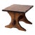 Vintage Rustic Lodge Style Side Table For Sale
