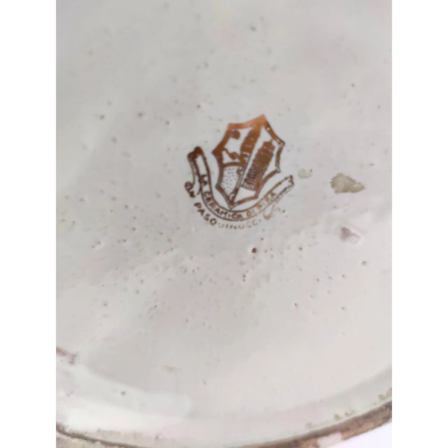 Vintage Lacquered Earthenware Vase by Pasquinucci, 1940s For Sale - Image 14 of 15