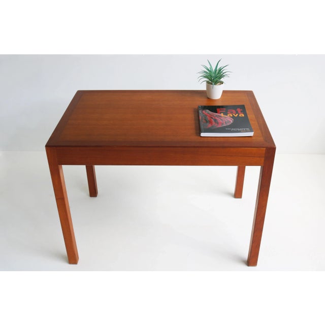 Andreas Tuck Vintage Coffee Table attributed to Hans J. Wegner, 1960s For Sale - Image 4 of 10