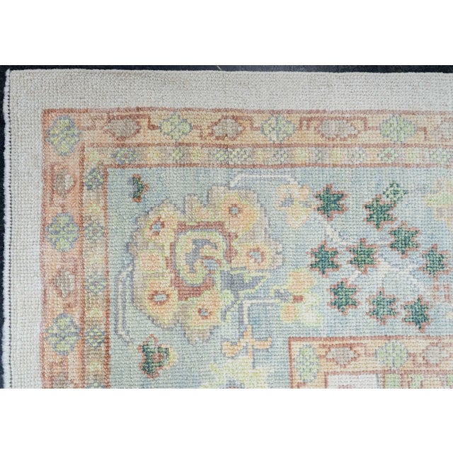 Early 21st Century Turkish Oushak Rug 8'4" x 10'2" #20429 For Sale - Image 5 of 8