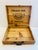This 50’s vintage wine box was made to ship four bottles of Bordeaux from Cruse Vineyards The handle was added later and...