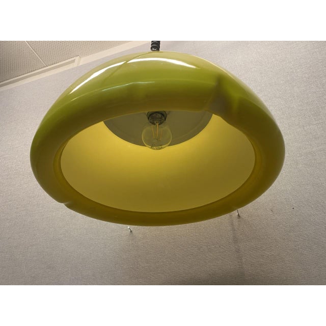 Space Age Mushroom Ceiling Lamp in Yellow by Cosack, 1960s For Sale - Image 12 of 18