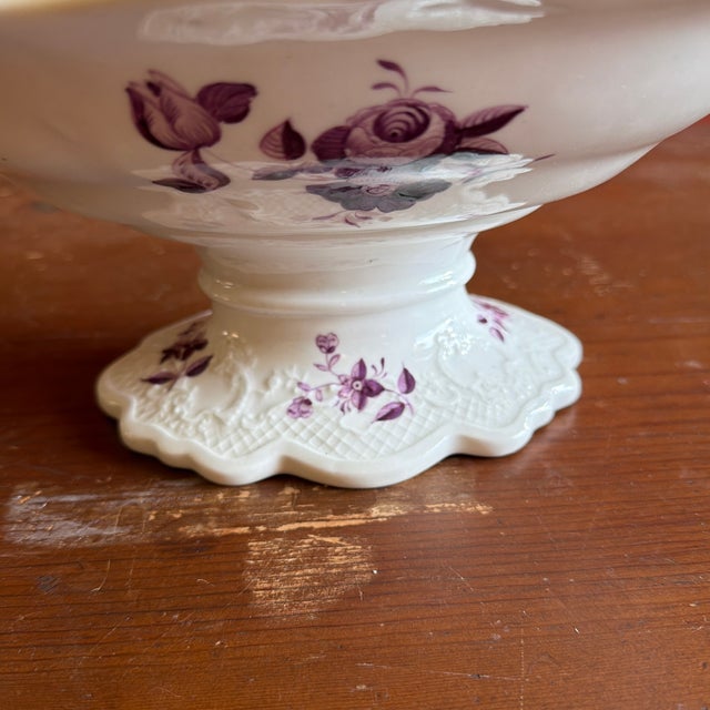 Rare Job Ridgway Cauldon Place Compote, Pattern B1154, Newly Discovered Pattern, Circa 1808-1814 A rare footed compote...