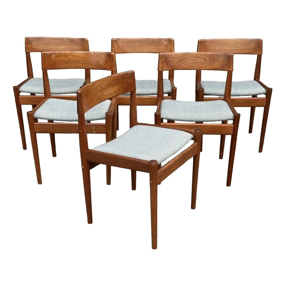 Midcentury Danish Teak Dining Chair by P. Jeppesen for Grete