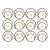 Early 20th Century Spode Claridge Pattern Plates, Retailed by Tiffany - Set of 24 For Sale