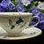 Rosenthal Vintage Rosenthal Winifred Teacup Saucer Selb Germany Blue Bellflowers Gold Trim For Sale - Image 4 of 10