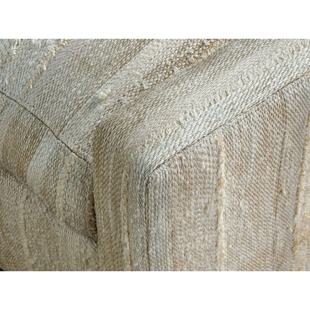 Textile Milo Baughman for Thayer Coggin Semi-Circular Sofa, 1970 For Sale - Image 7 of 8