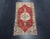 1960s Vintage Red and Beige Oriental Design Turkish Oushak Rug- 4′8″ × 7′2″ For Sale - Image 11 of 11