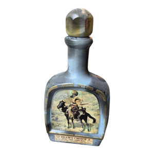 Vintage Jim Beam Remington's the Indian Trapper Decanter