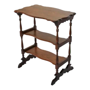 English Regency Style Three Tier Table