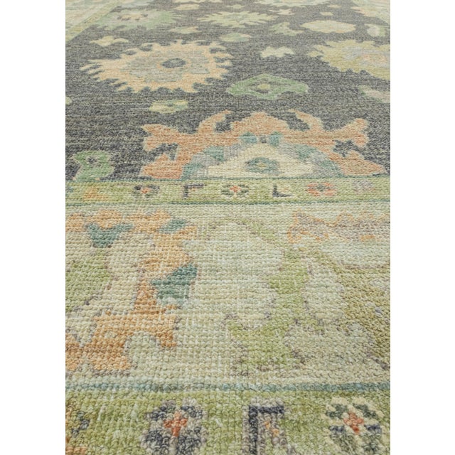 Turkish Oushak Rug 6'1" x 8'11" For Sale In Houston - Image 6 of 8